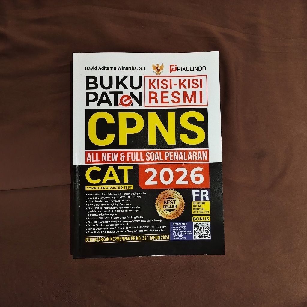 BUKU PATEN TES CPNS CAT TAHUN 2026 - PRELOVED