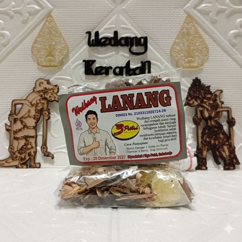 Wedhang Lanang Asli Rempah Tradisional - Minuman Herbal Stamina Pria Dewasa