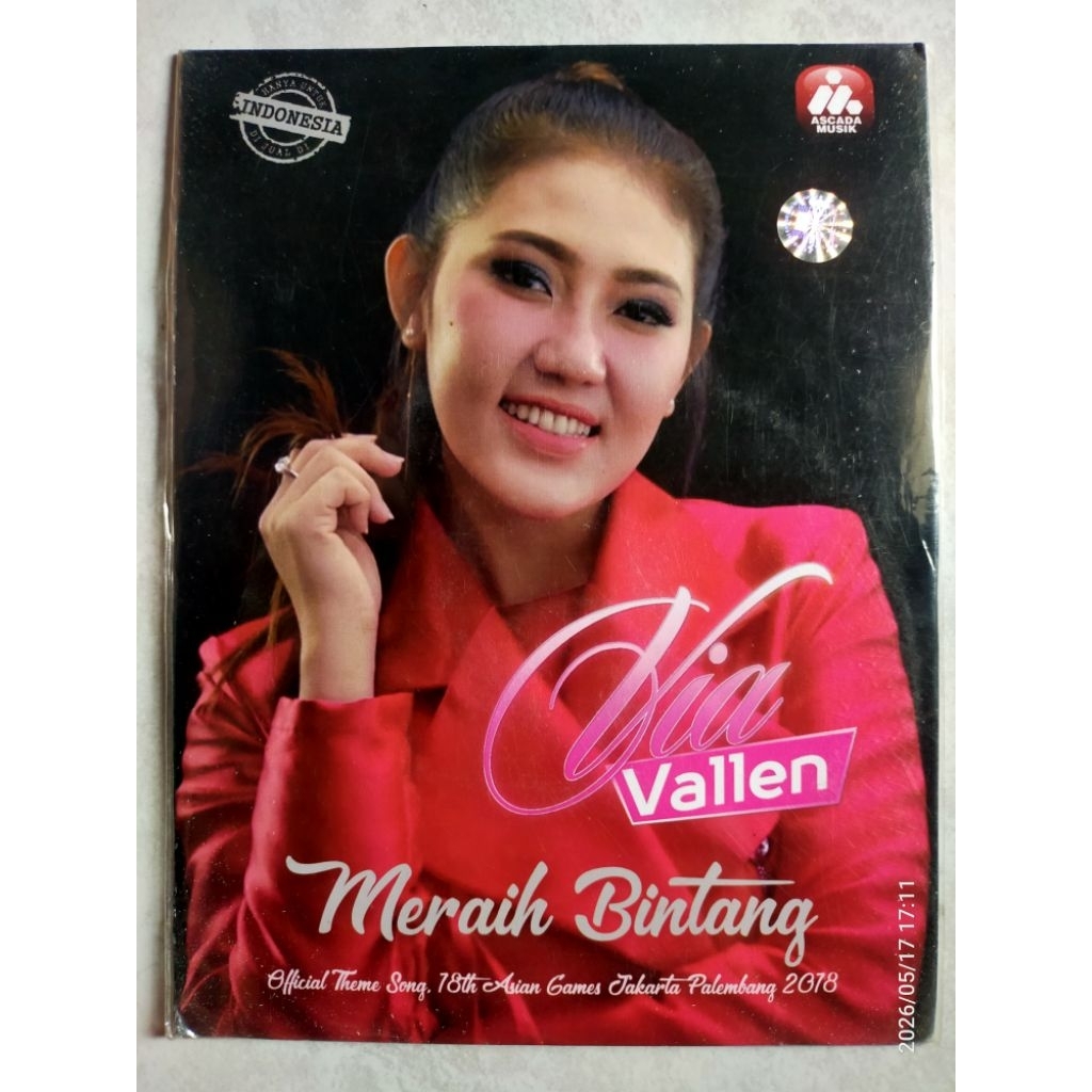 VCD Original VIA VALLEN "meraih bintang"