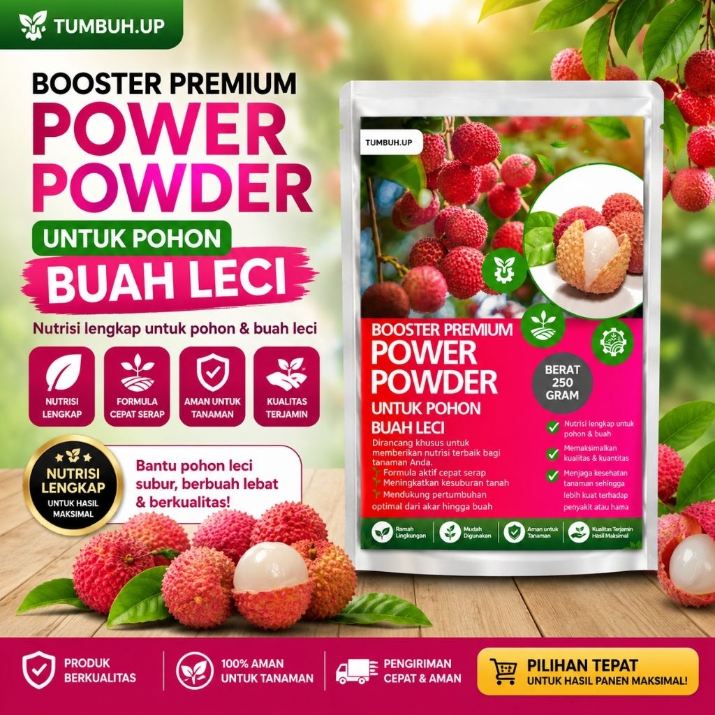 PUPUK BOOSTER BUAH LECI