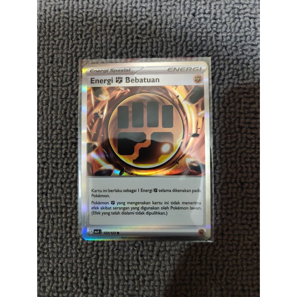 Energi Bebatuan Rare Holo Pokemon Ledakan Peniada