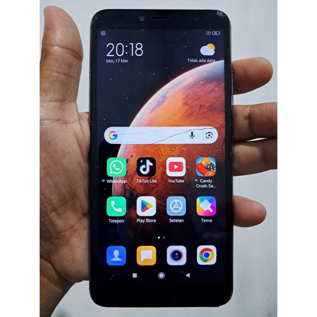 Xiaomi Redmi S2 Ram 3/32 4G ( Minus ts retak, sentuh normal )