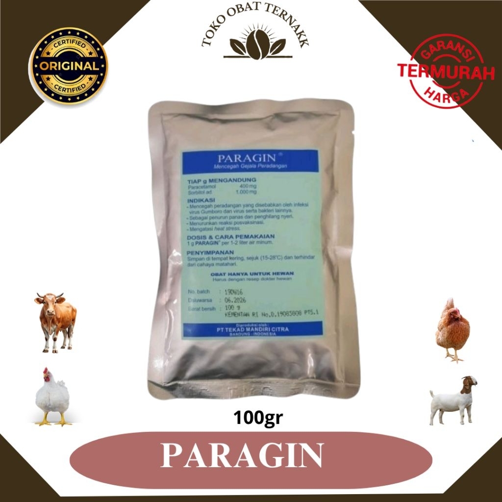 Paragin 100gr Obat Anti Inflamasi Ayam