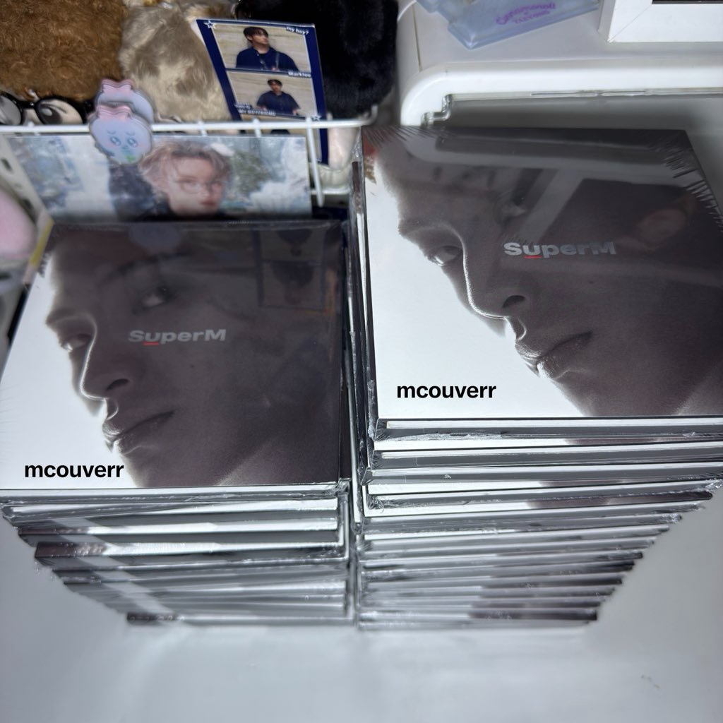 READY STOCK ALBUM SUPERM COVER MARK SEALED
