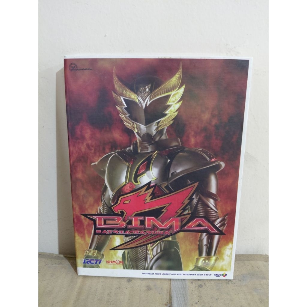 dvd/vcd box bima satria garuda x azazel tokusatsu indonesia superhero