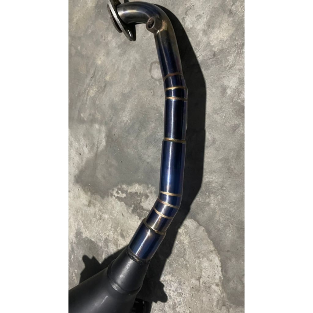 KNALPOT STD LEHER BLUE PCX 160