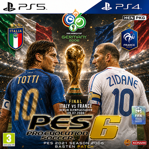 PES 2021 Classic Patch Season 2006 | Basten Patch PS4 HEN / PS5 HEN