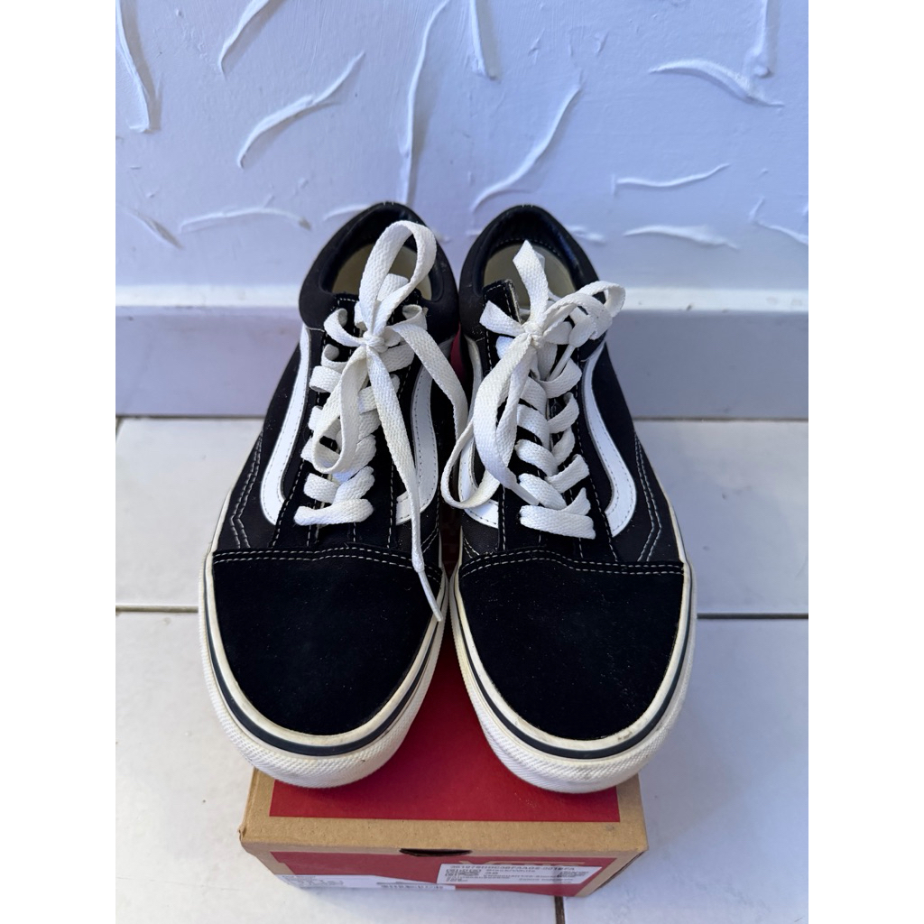 vans oldskool second black/white size 38