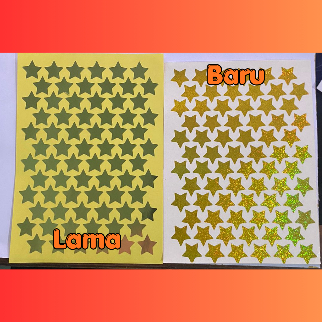 Stiker Bintang Reward Anak