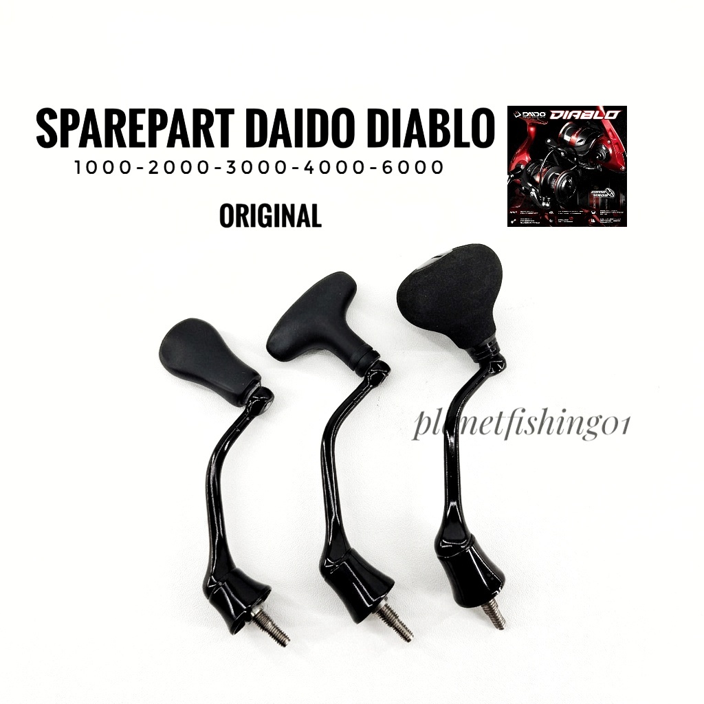 HANDLE daido diablo 1000-2000-3000-4000-6000 original copotan baru / sparepart daido diablo / sparep