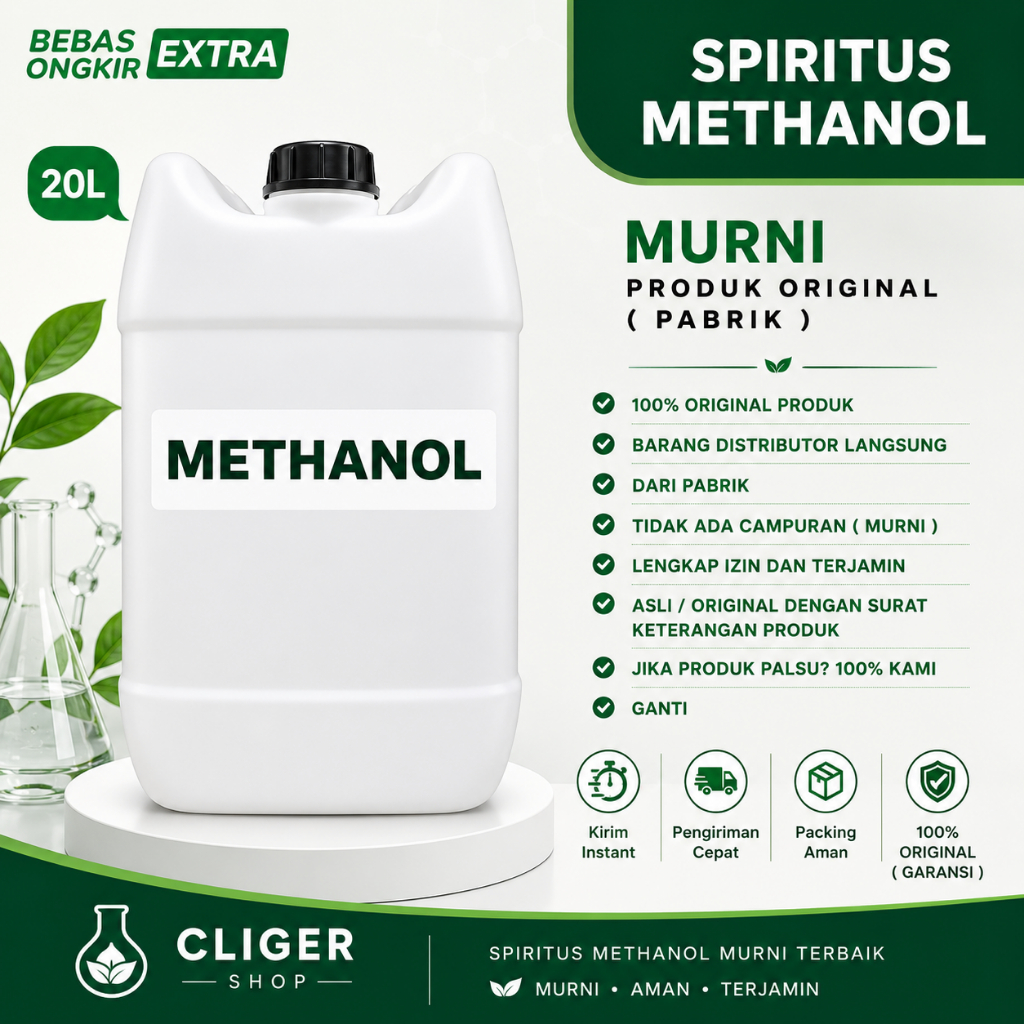 Methanol 20 Liter / Methanol ( Purity 99,99% )