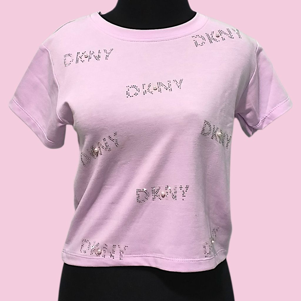 Baju polos ungu muda