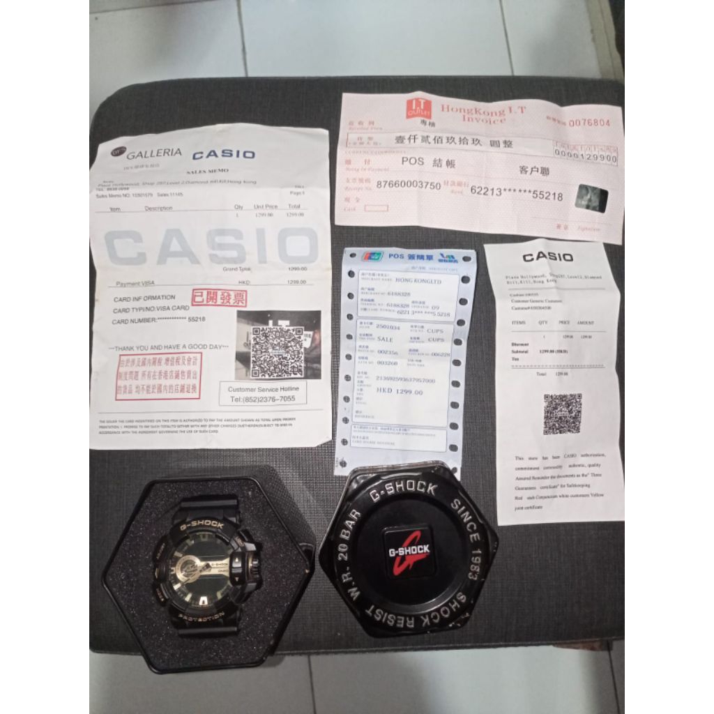 Jam tangan G shock GA 400gb