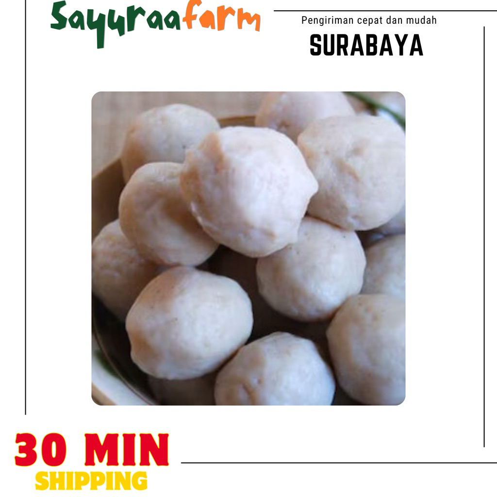 Bakso sapi - bakso pentol isi 10