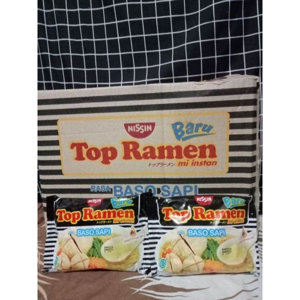 (1 DUS) MIE TOP RAMEN ISI LEBIH BESAR 40 PCS