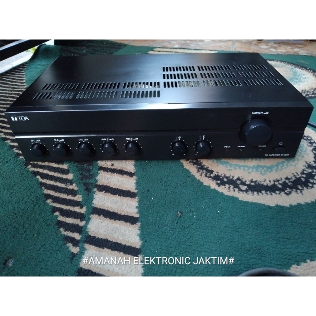 Ampli Toa ZA- 2030 / 30 Watt Bekas seperti Baru kondisi 93-96%/100% Original