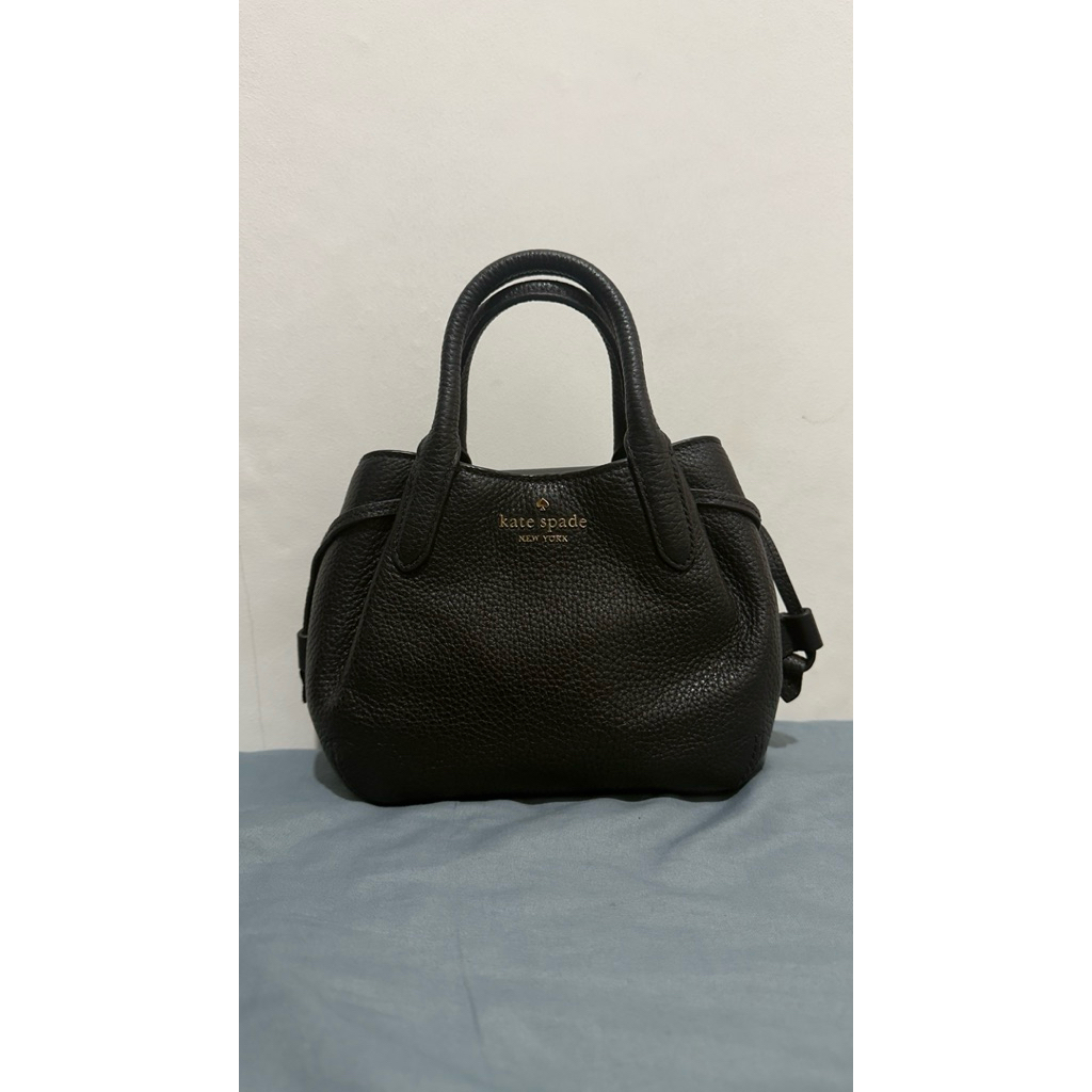 PRELOVED KATE SPADE DUMPLING MINI BLACK BAG