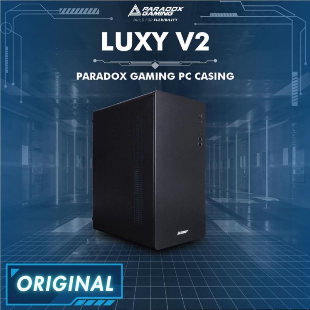 PARADOX GAMING LUXY V2 | M-ATX PC Case Include PSU