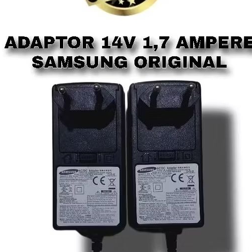 ADAPTOR AC DC ORIGINAL SAMSUNG 14 VOLT 1,786 AMPER 25 WATT JACK JARUM STB LCD TV MONITOR LED