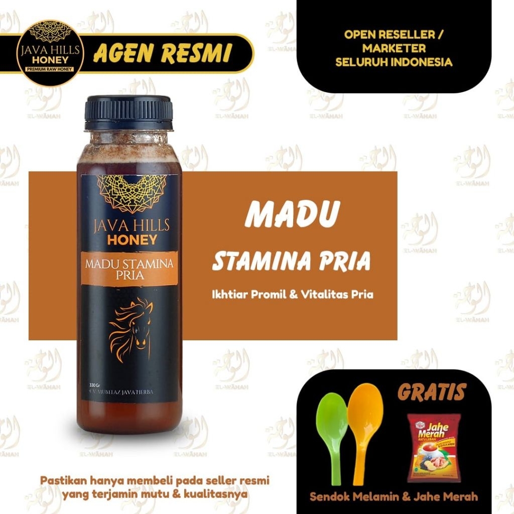Madu Stamina Java hills honey Madu Kuda Java hills honey