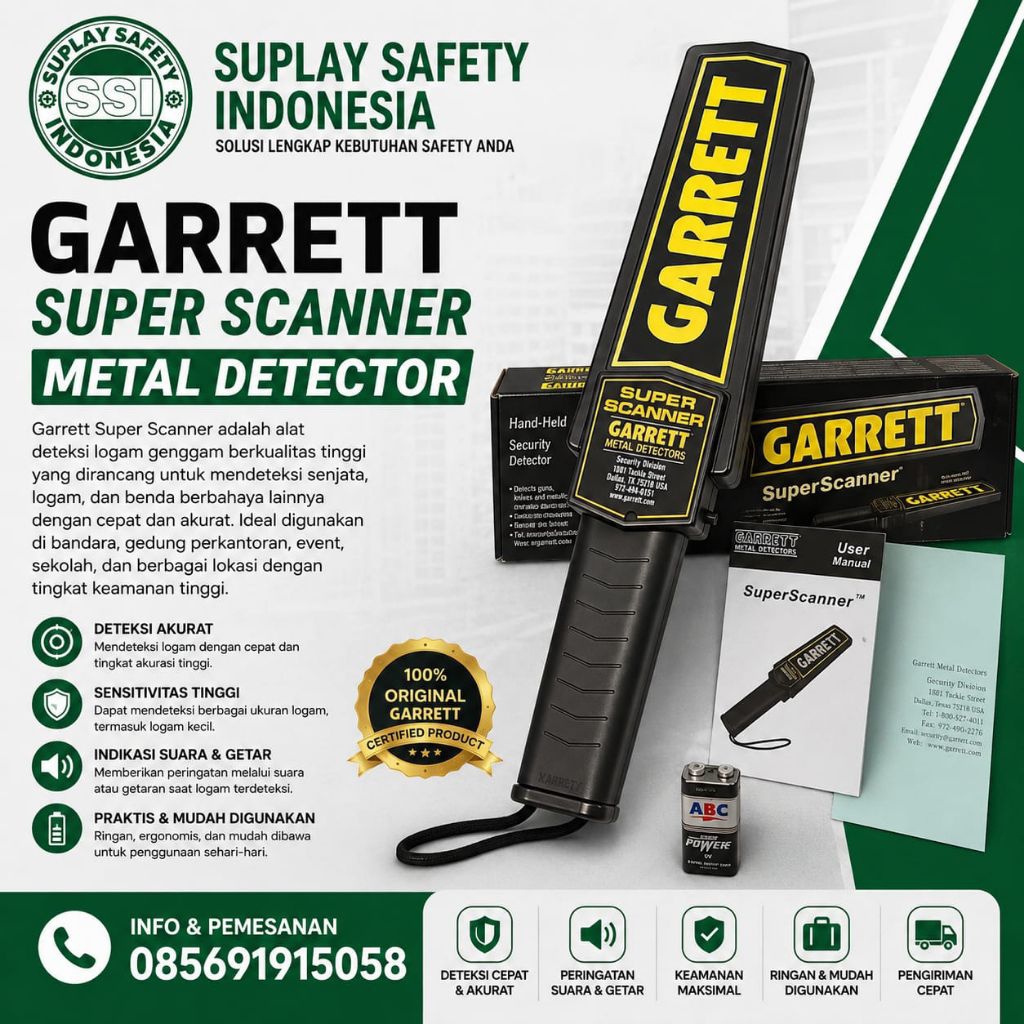 Garrett Super Scanner Metal Detector - Garrett