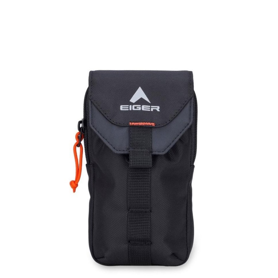 Tas Hp Eiger Graphon Vertical Phone Case 910007877 Black Pouch Handphone