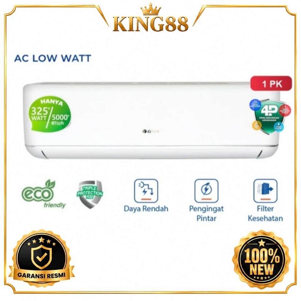 GREE GWC-09C3ES AC 1 PK Low Watt Series - AC GREE 1PK Low Watt R32 - AC 1 PK GREE GWC09C3ES