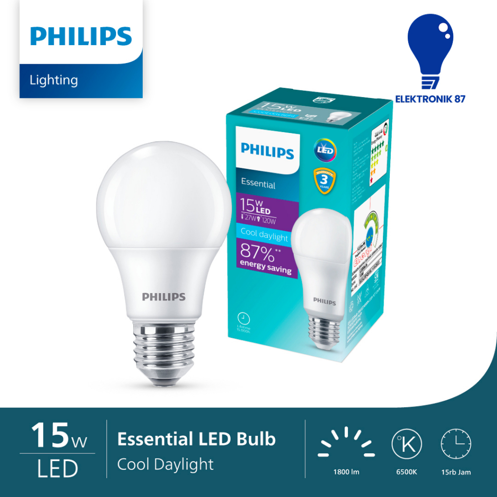 Lampu Philips LED Essential 15W