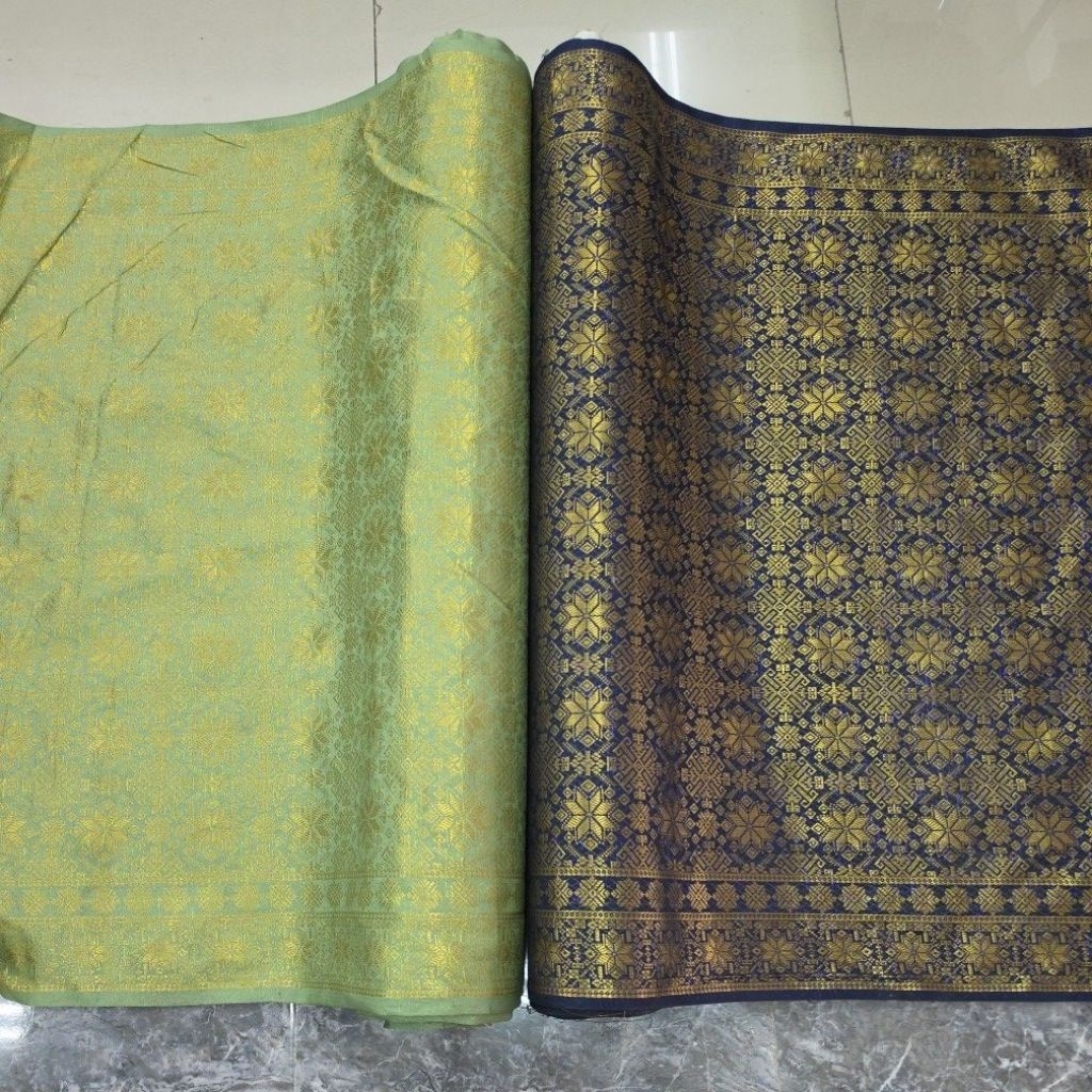 kain songket, berkwalitas, banyak warna serta motif dan harga murah