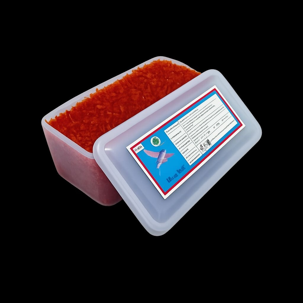 TOBIKO TELUR IKAN TERBANG ORANGE 500 GRM
