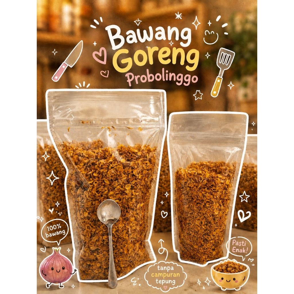 1kg Bawang Goreng Probolinggo Premium