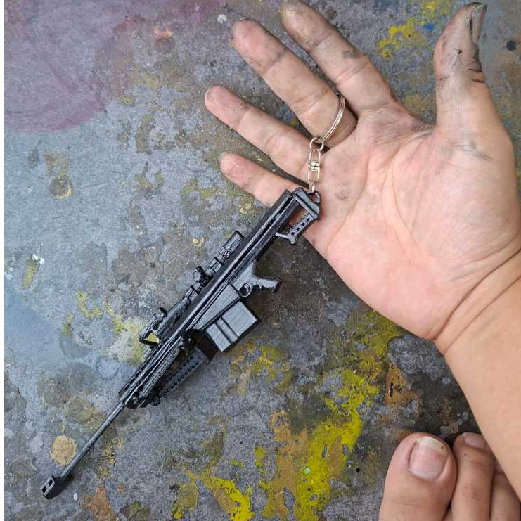 Skala 1/5 Miniatur Mainan Barret M82A1 Sniper Cal 50 3D Print