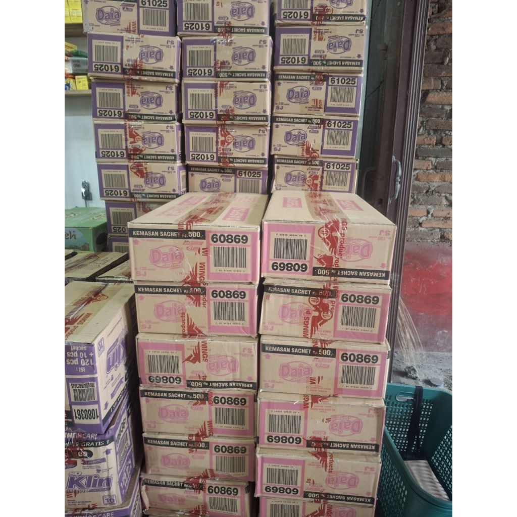 Daia 500 1 dus isi 20 renteng x 23gr