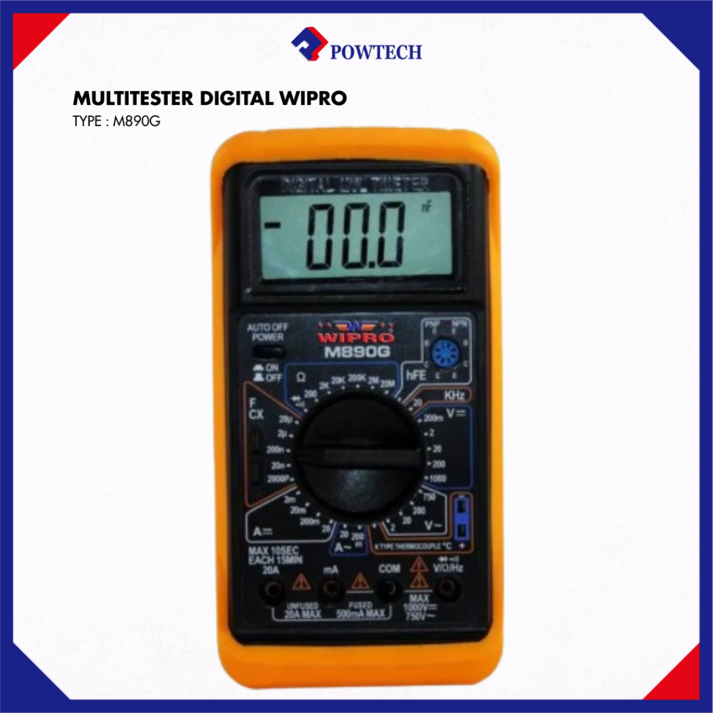 Multitester Digital Wipro WIPRO Multitester Digital DT-830D/M890G/HY4300 - DT-830D