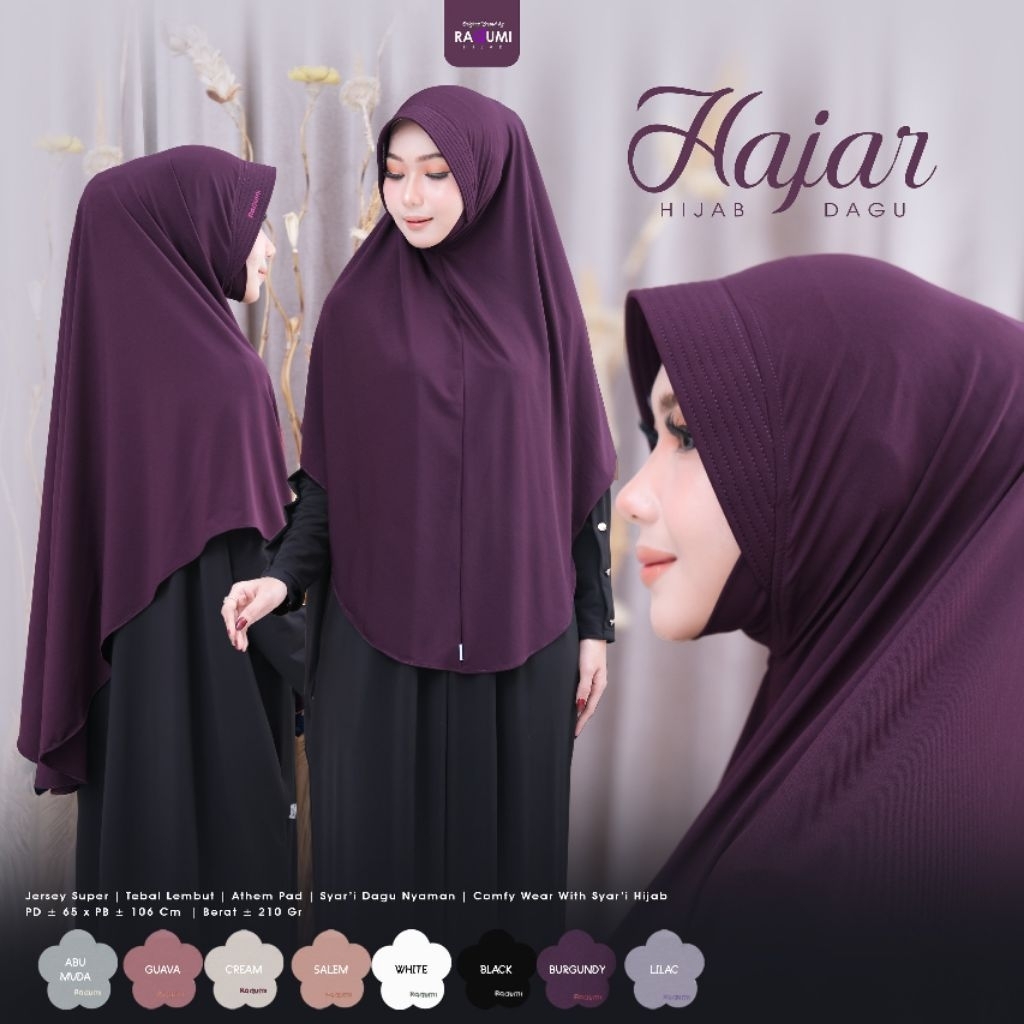 HAJAR HIJAB DAGU ORI RAQUMI HIJAB