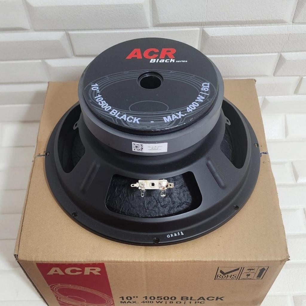 SPEAKER WOOFER ACR 10 INCH 10500 BLACK