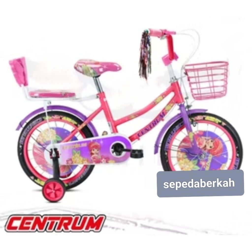 sepeda anak 16 mini centrum 315 musik,16 mini centrum 308-8 musik