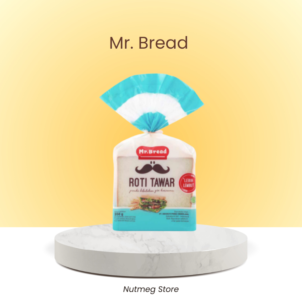 Roti Tawar Mr Bread Lembut Sedang