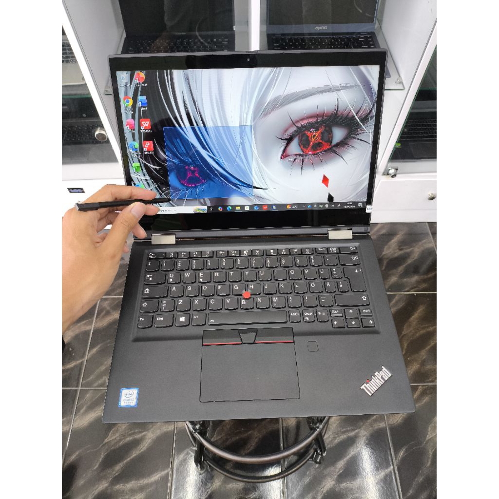 Lenovo Thinkpad X390 Yoga
- Intel core i5-8265u (gen 8)
- ⁠Ram 8 gb
- ⁠Ssd 256 gb
- ⁠Layar 13,3 inch