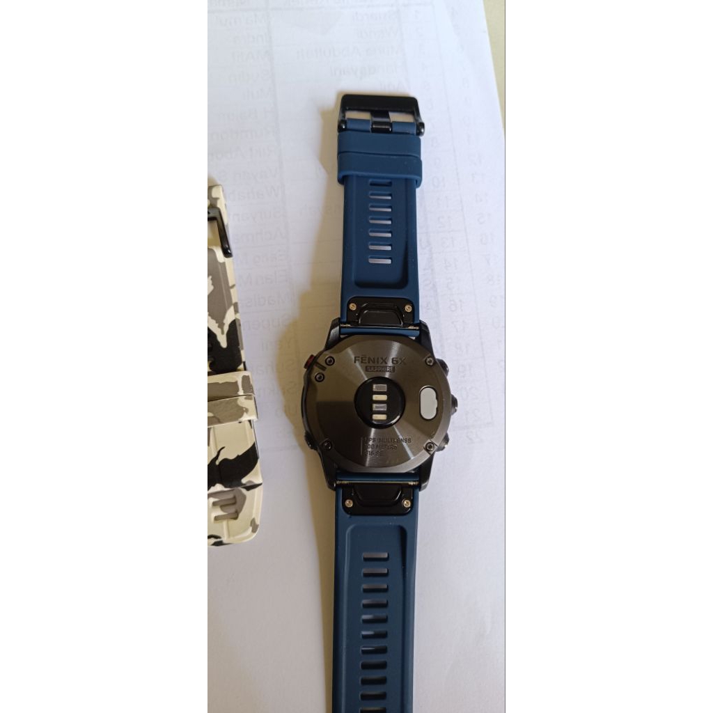 GARMIN FENIX 6X SAPPHIRE CARBON DLC