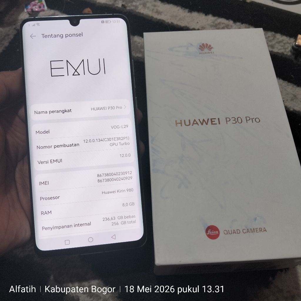 huawei P30 pro second resmi