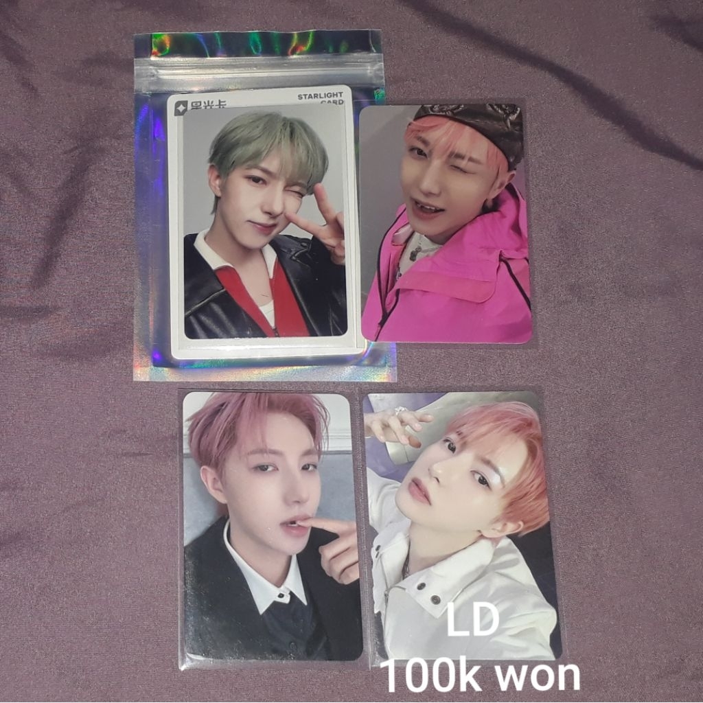 wts Renjun Wink Luckydraw LD 100K Won BTTF House Of Kpop Hoverboard QQ Beat It Up Fansign Event Thai