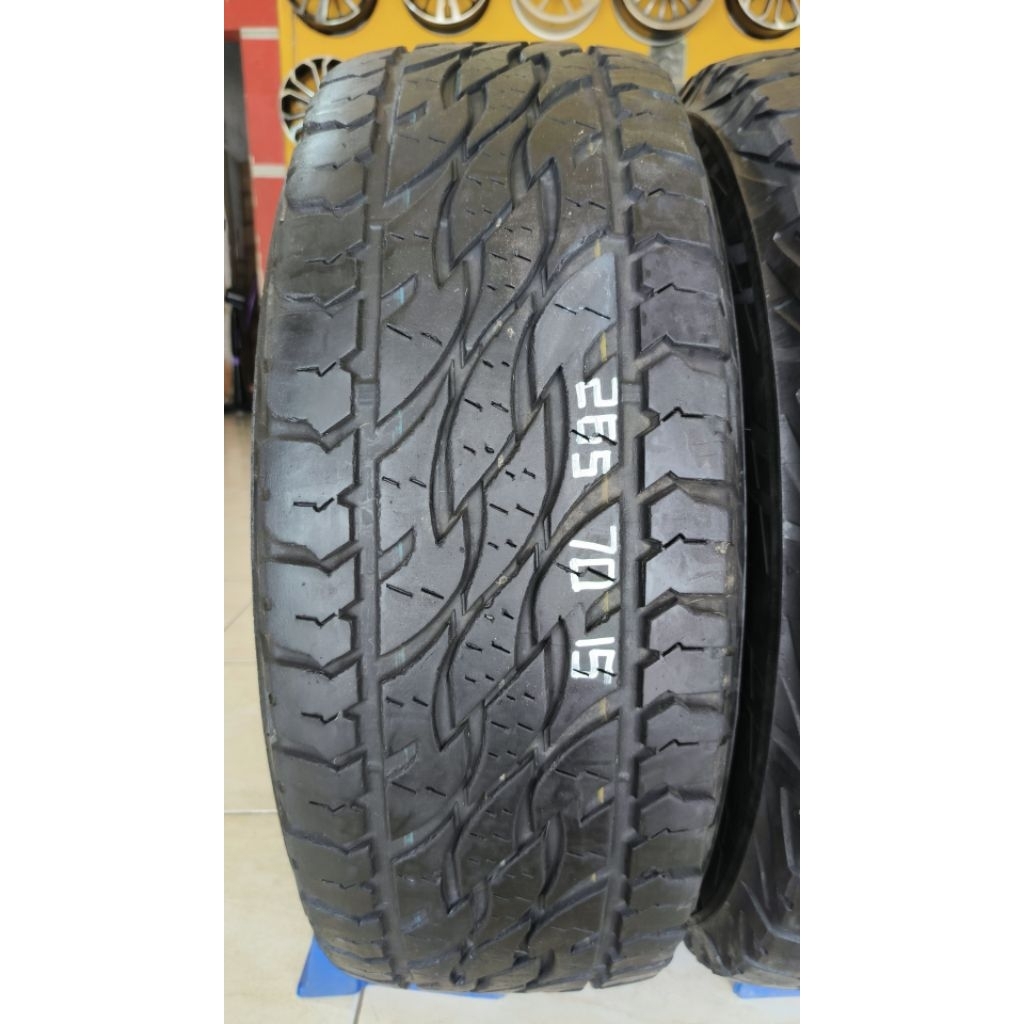 BAN SECOND/COPOTAN 265/70 R15 BRIDGESTONE DUELER AT