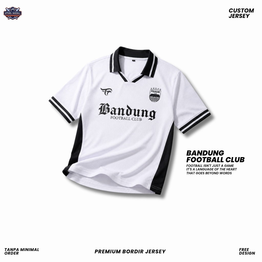 Jersey Fantasy persib bandung football |Jersey Vintage premium persib Bandung