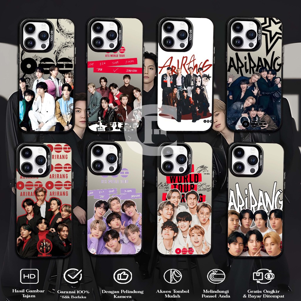 Case BTS NEW SERIES ARIRANG VIVO Y04 Y04S V50 LITE Y29 Y19S PRO Z9X Z9 V40 LITE Y28 Y27 Y22 Y21 Y20 