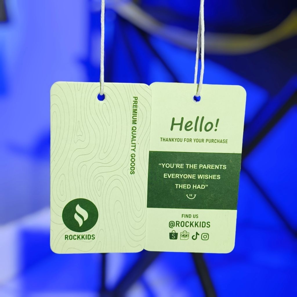 FREE DESAIN/Hangtag tebal/ premium/custom/ Tebal 700gsm(Free desain)hangtag premium/hangtag distro/c