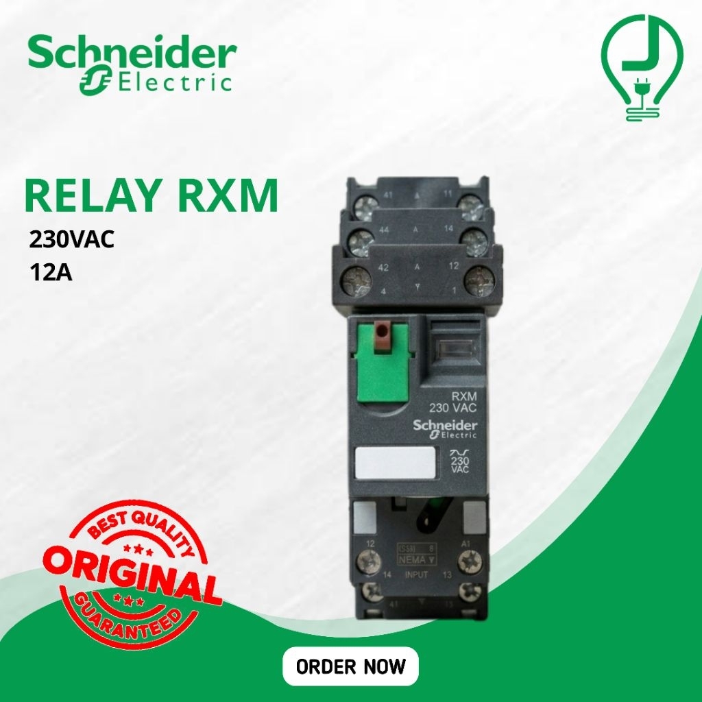 RELAY SCHNEIDER RXM 230VAC 12A ORIGINAL