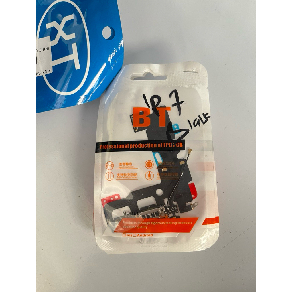 FLEXIBLE CHARGER IPHONE 7 FULL KOMPONEN IC ORIGINAL