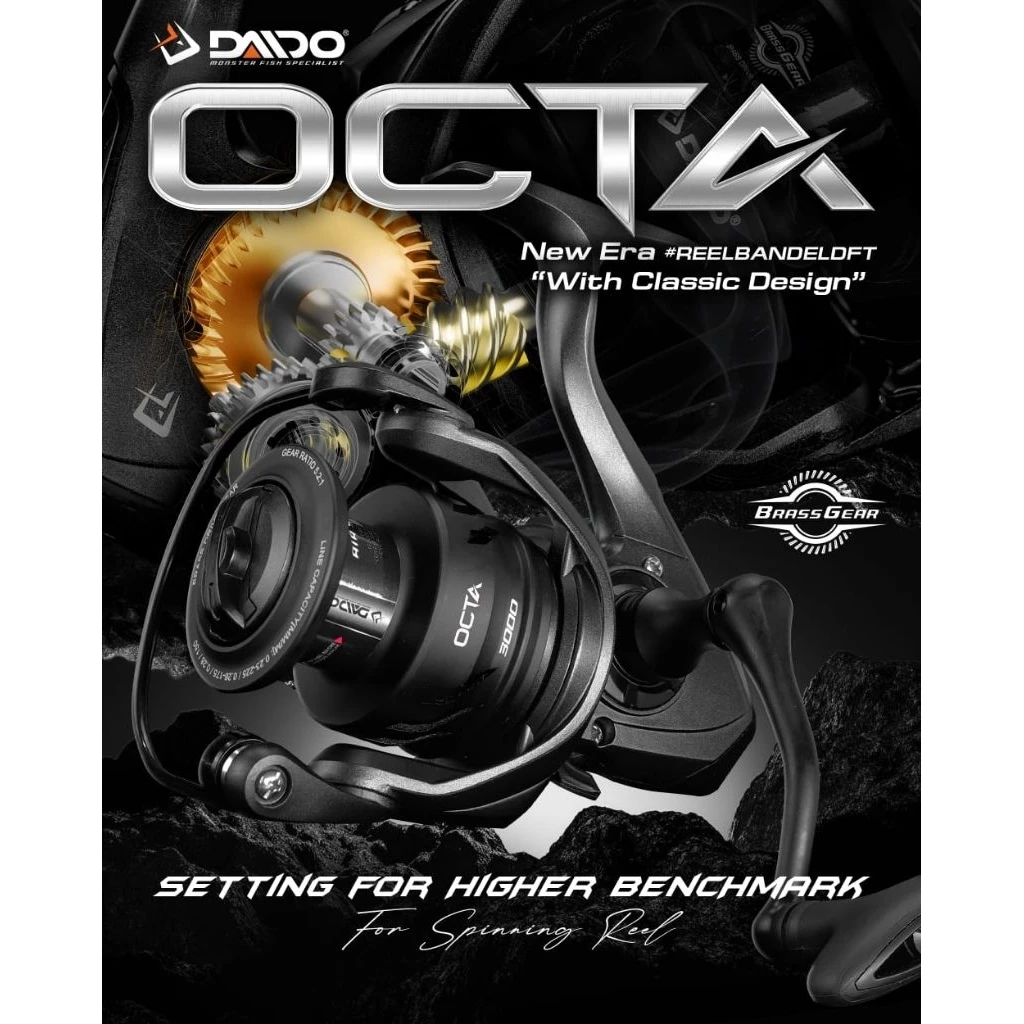 Reel Daido Octa 3000 Extra Drag Knob
