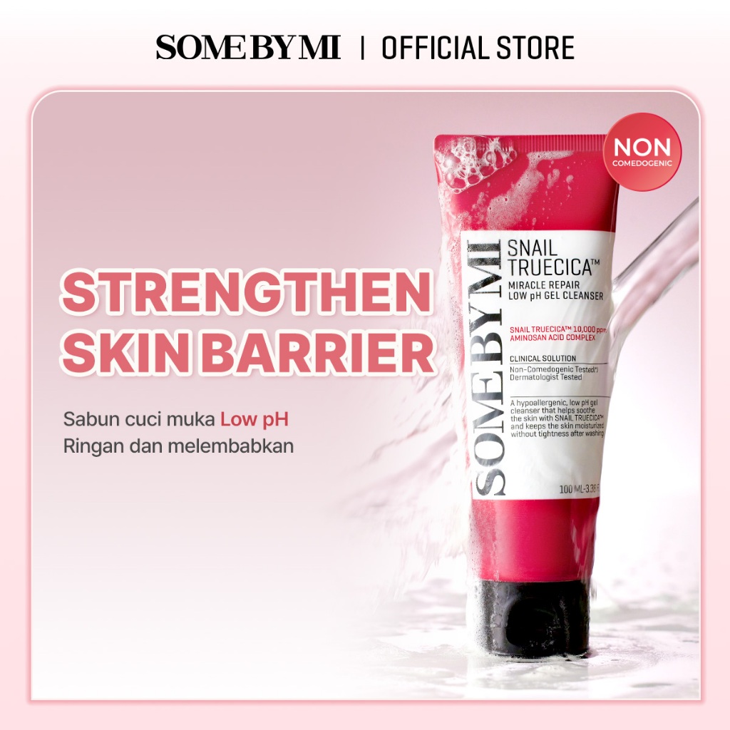 SOME BY MI Snail Truecica Repair Low pH Gel Cleanser